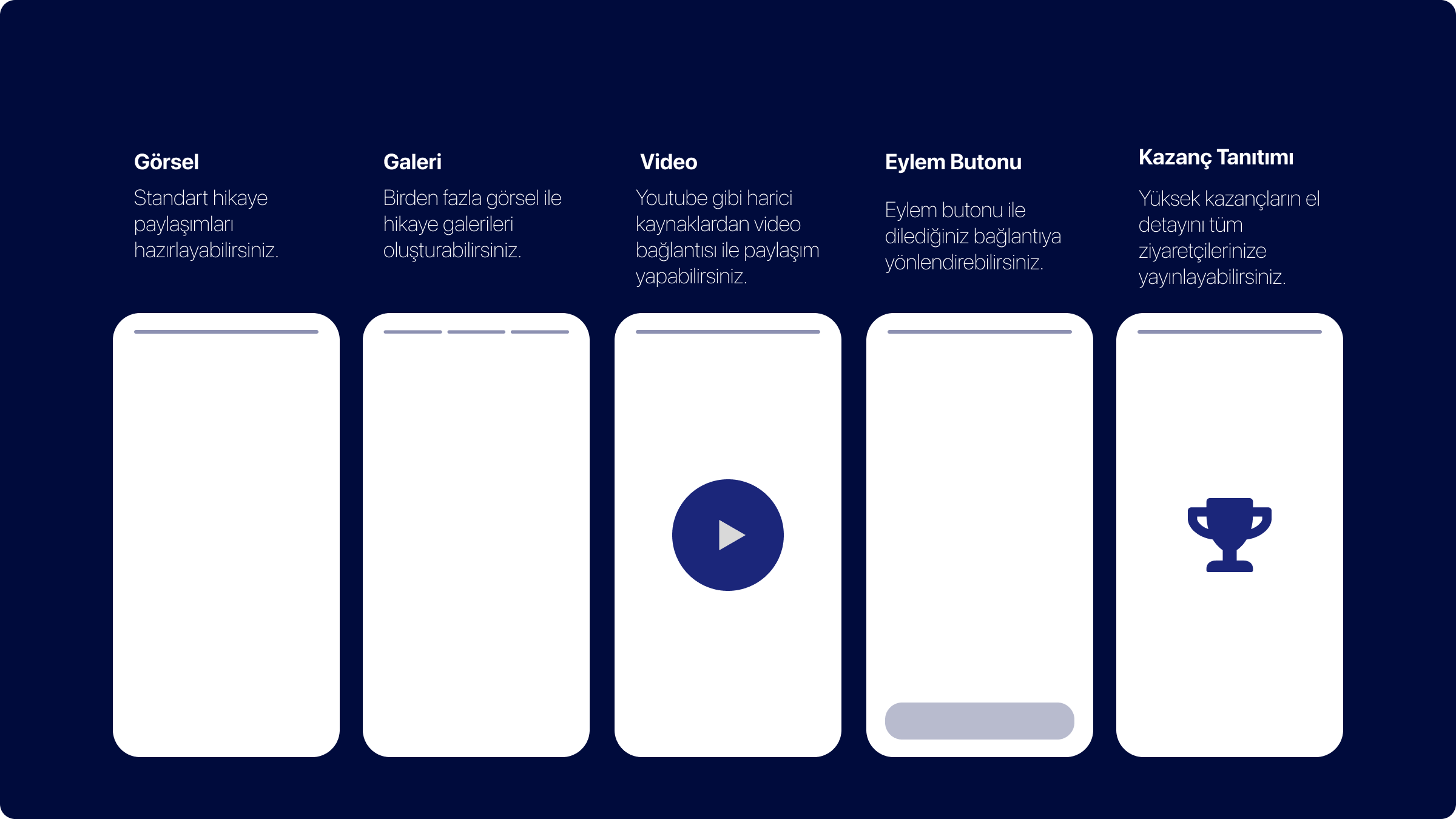 BookieWise Story - Content types overview
